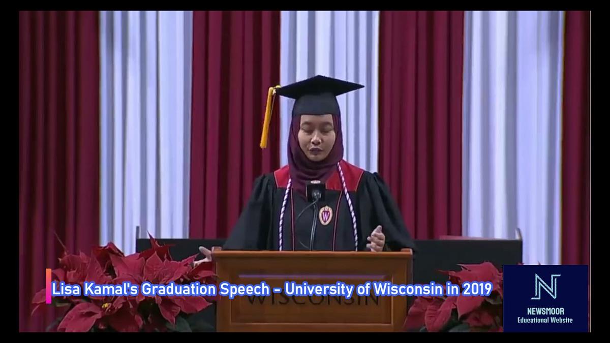 'Video thumbnail for Lisa Kamal Speech: Lisa Kamal Motivational Speech at the University of Wisconsin in 2019'