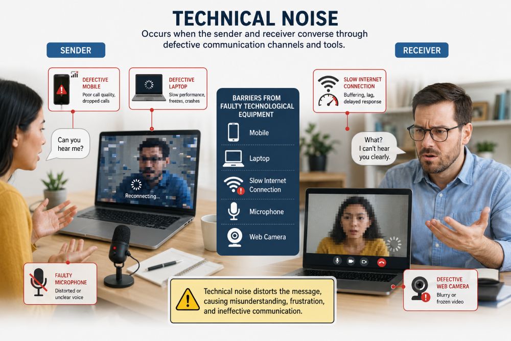 Communication Channel Noise Technical Noise or Barriers