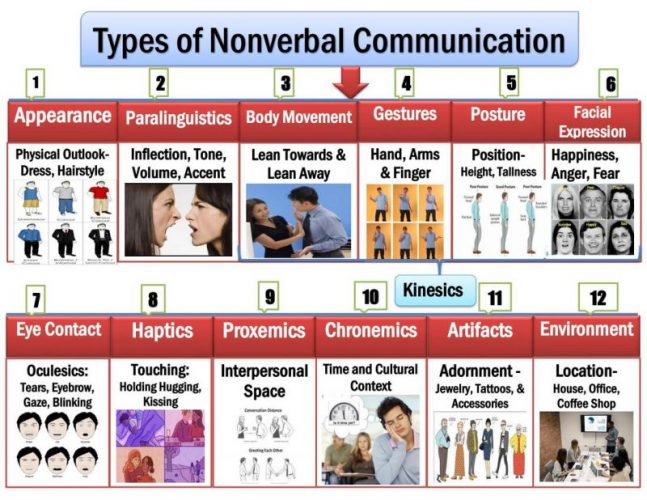 physical appearance in communication
