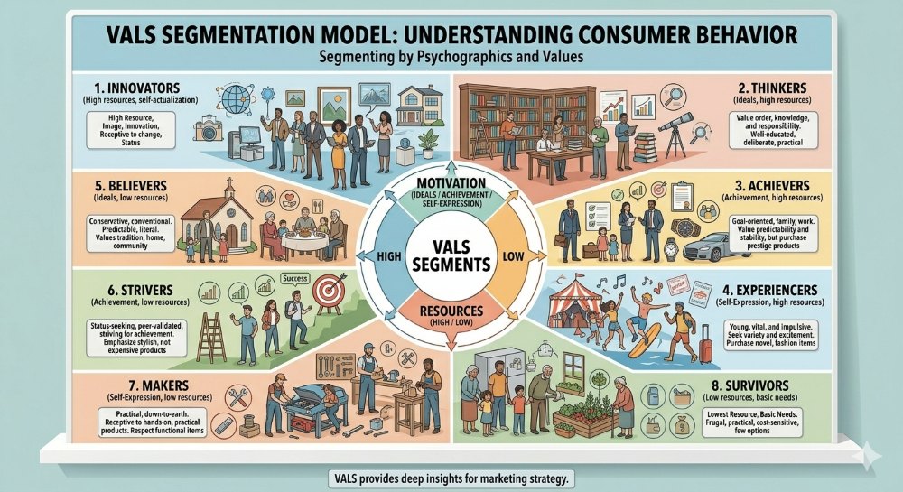 VALS Segmentation Model