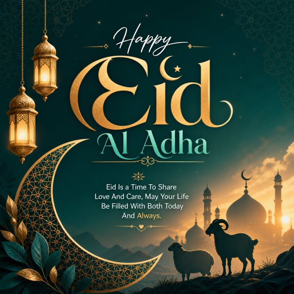 Eid Al Adha Mubarak Wishes