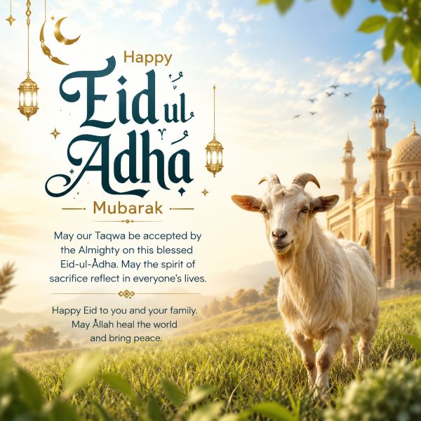 eid ul adha 2026 wishes