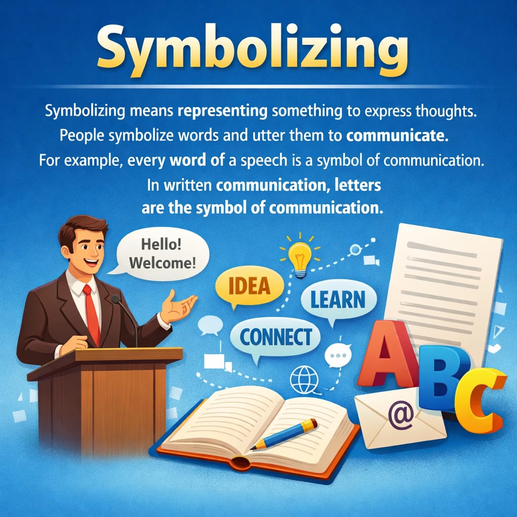 Symbolizing Element of White Model of communication