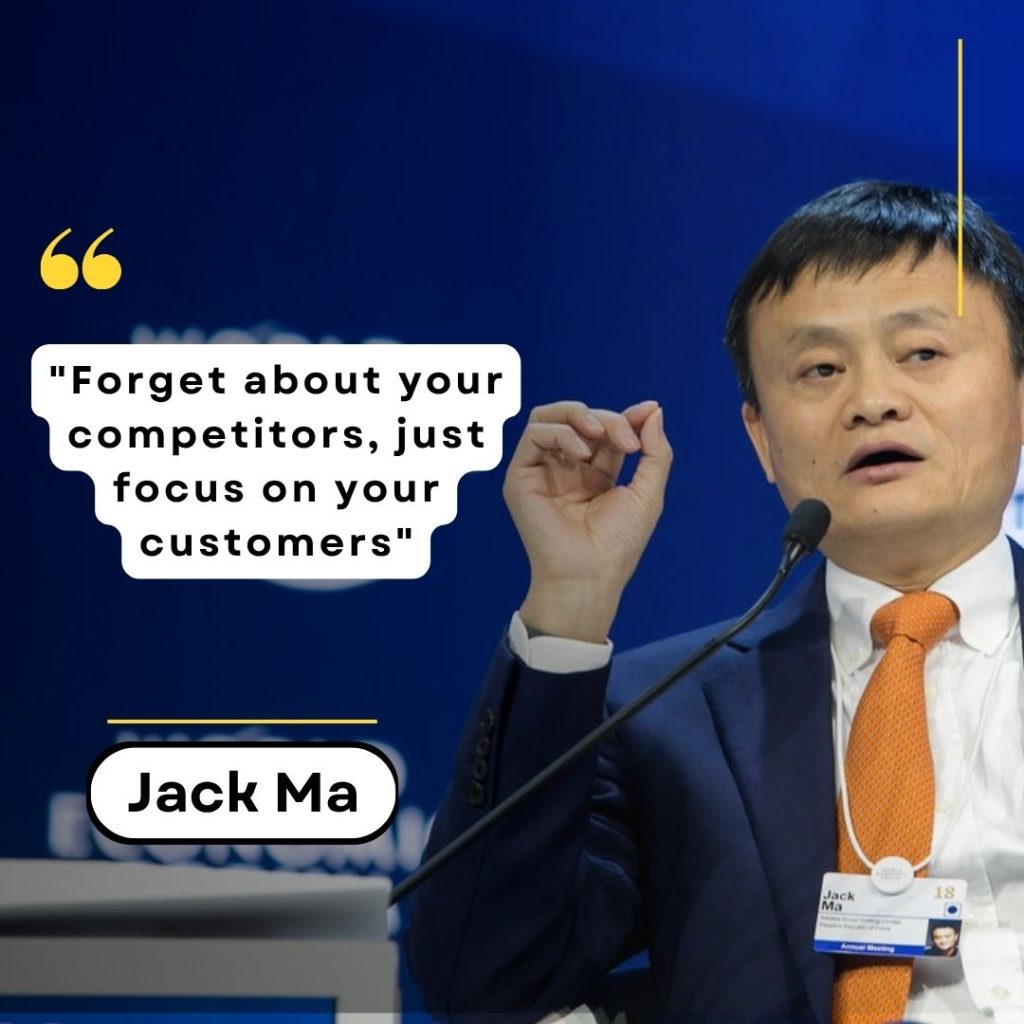 Forget about your competitors, just focus on your customers Forget about your competitors, just focus on your customers