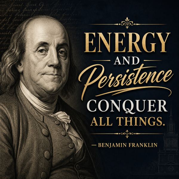 Motivational quotes for sales team Benjamin Franklin