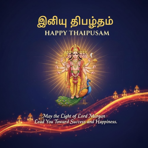 Happy Thaipusam Wishes, Greetings and Image Happy Thaipusam Wishes