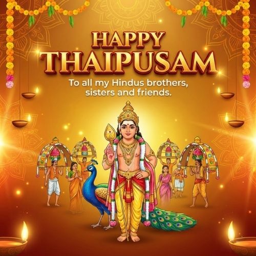 Happy Thaipusam Wishes