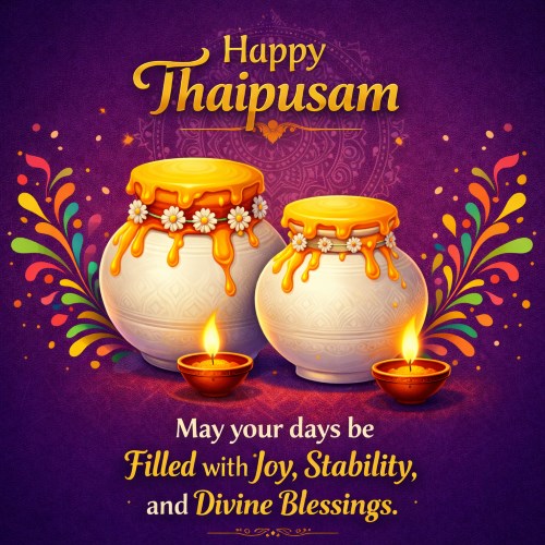 Happy Thaipusam Wishes