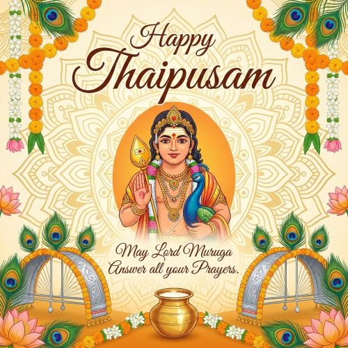 Happy Thaipusam Wishes