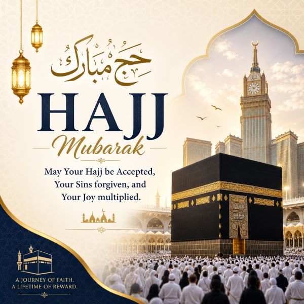Best Hajj Mubarak Wishes in English 2026