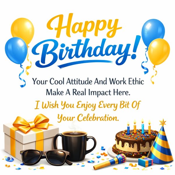 Birthday Wishes for Colleagues