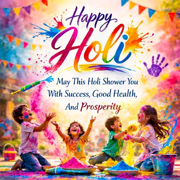 Happy Holi Wishes For All People