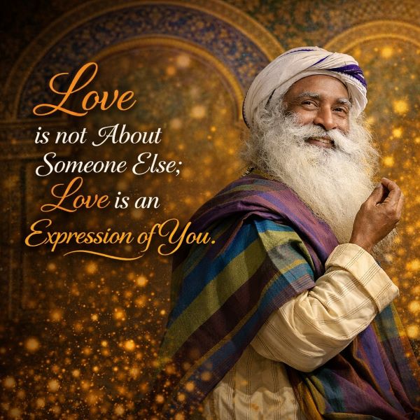 Sadhguru Quotes on Love Sadhguru Quotes on Love