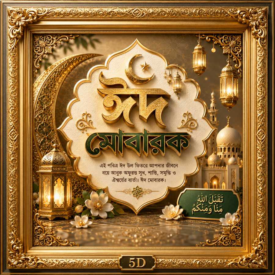 Eid Mubarak (ঈদ মোবারক) মেসেজ, পিকচার
