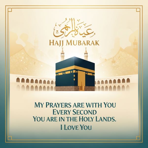 Hajj Mubarak Wishes for Loved Ones