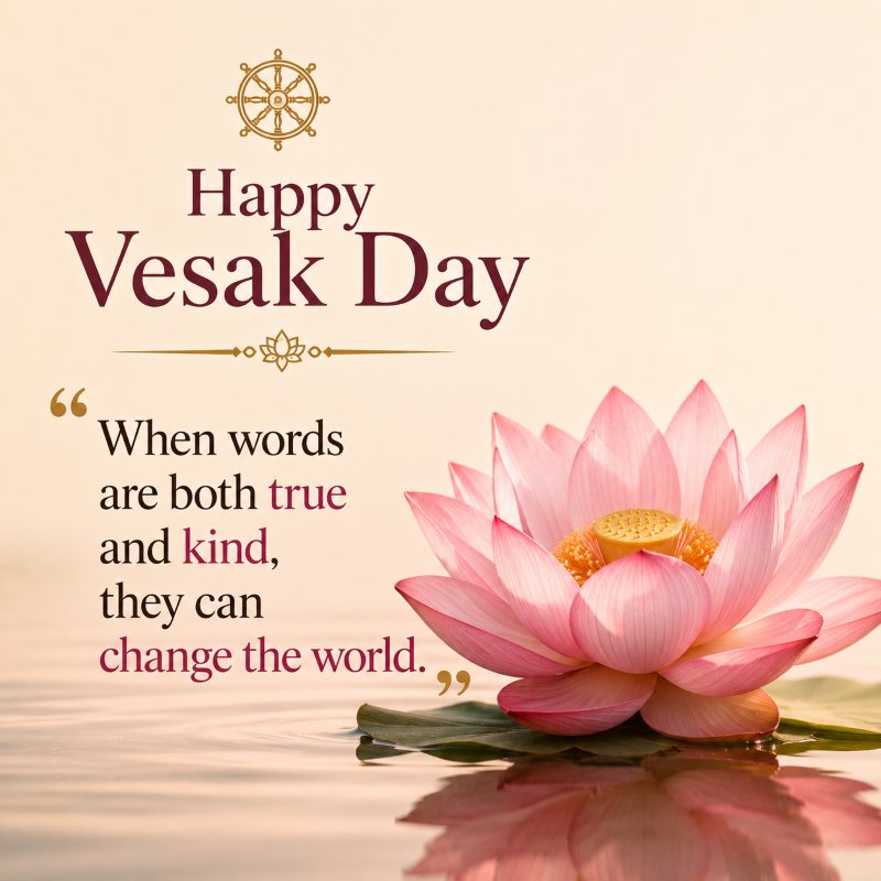 Very Simple Wish Image for Vesak Day Very Simple Wish Image for Vesak Day