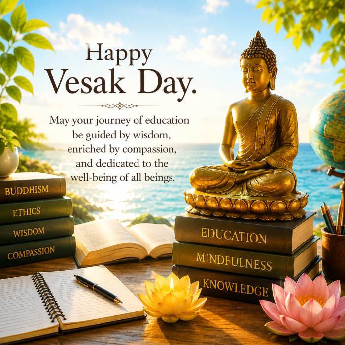 Happy Wesak Day Wishes for student and teacher Wesak Day Wishes