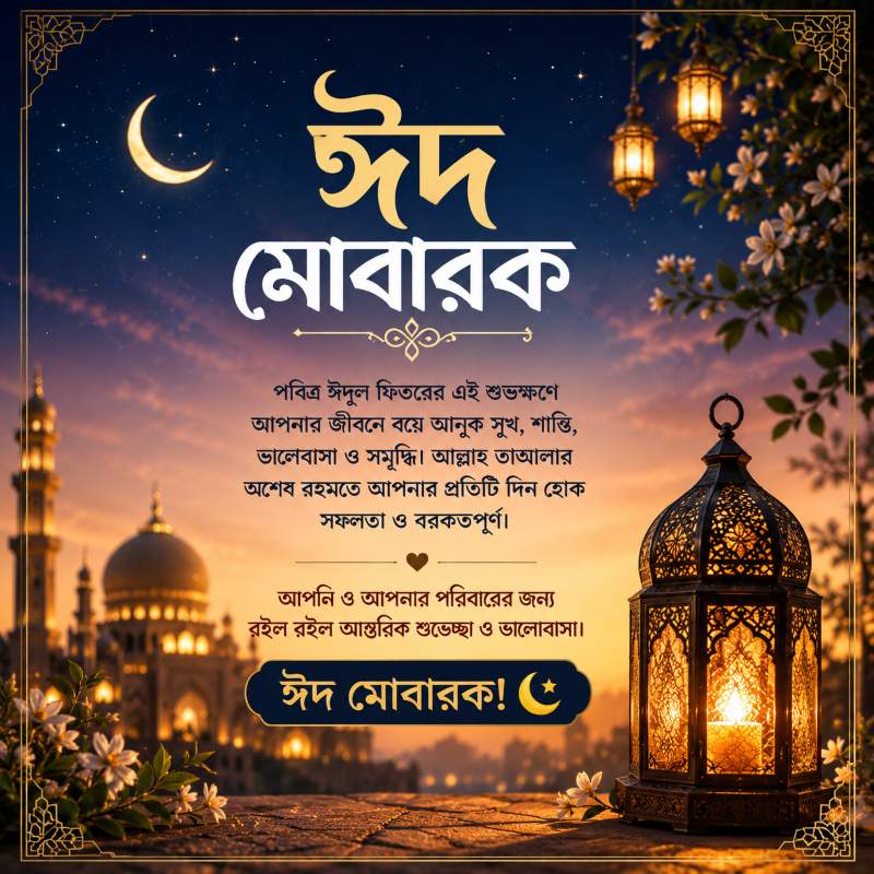 ঈদ মোবারক মেসেজ কার্ড ও পিকচার ঈদ মোবারক মেসেজ কার্ড ও পিকচার