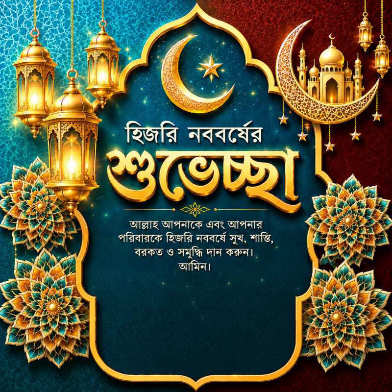 হিজরি নববর্ষের শুভেচ্ছা