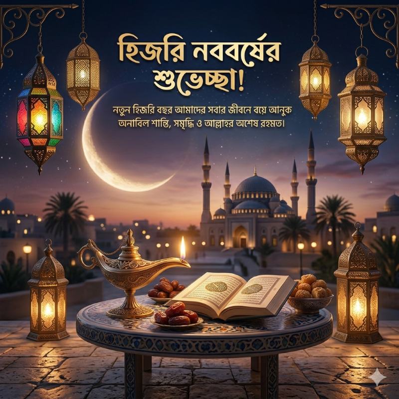 মহররম মাসের শুভেচ্ছা বার্তা