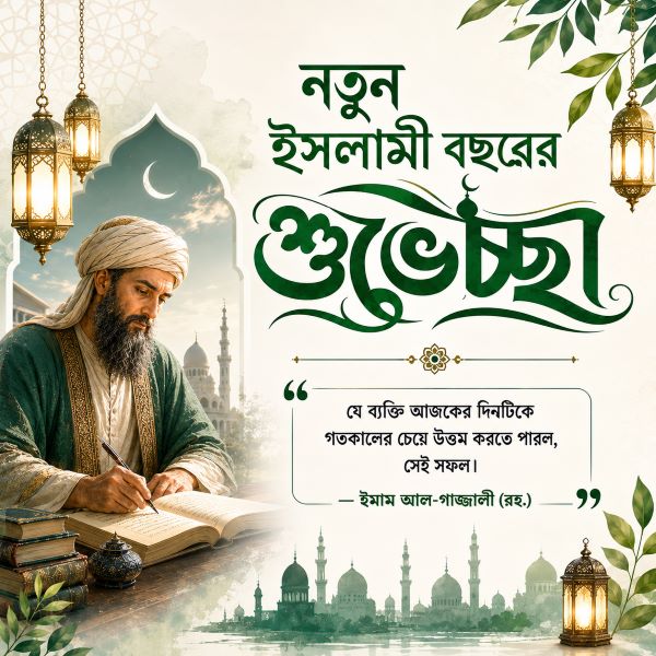 হিজরি নববর্ষের উক্তি ইমাম আল-গাজ্জালী (রহ.)
